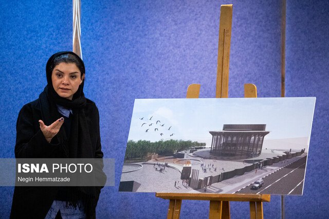 Ehsanrostamipor's tweet photo. همین امروز که در حال ساخت دروازه‌های بتنی حصار دور تئاترشهر هستند، مدیران این مجموعه و معماری که حصار را طراحی کرده، نشست خبری گذاشتند و بارها تاکید کردند که قرار است ورود و خروج را کنترل کنند و شب‌ها محوطه را ببندند. رضایت تماشاگران و هنرمندان از اهداف پروژه اعلام کردند! https://t.co/DMOHmHtW2k