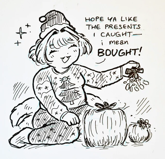 dreaming of a spidor silk christmas... #amiyart 