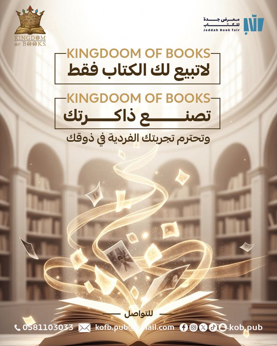 Kingdom Of Books | مملكة الكتب tweet media
