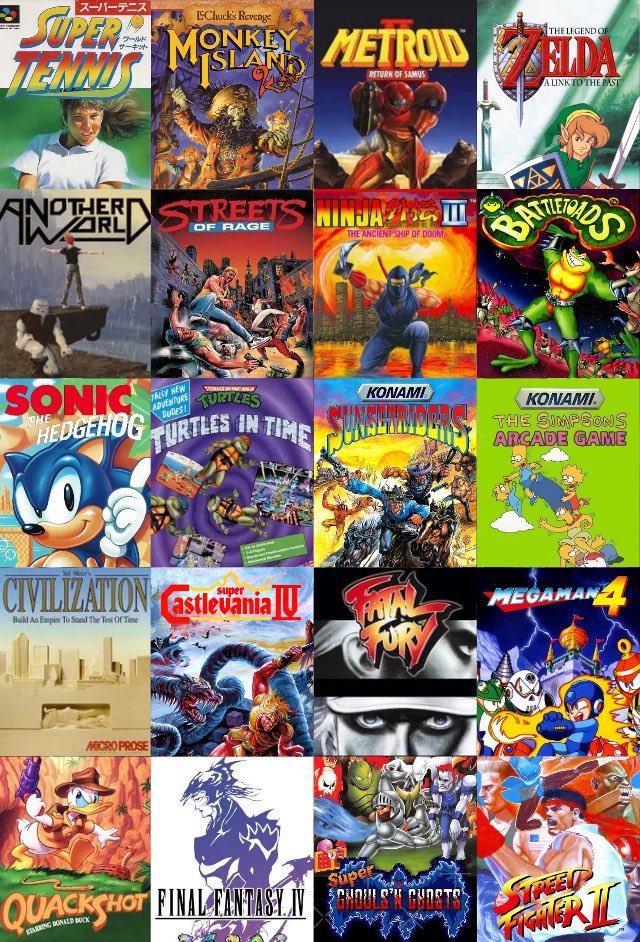 Best game from 1991?