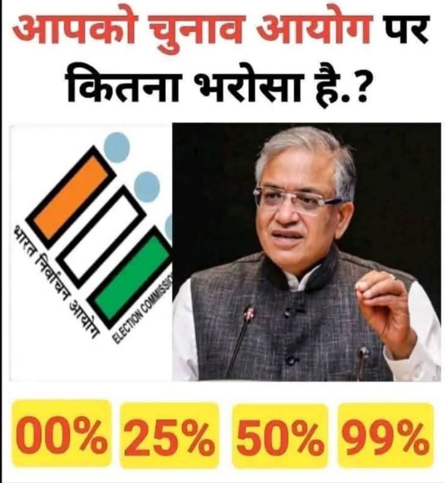Nirajkumar63191's tweet photo. जवाब जरूर देना दोस्तों, नही तो ज्ञानेश अंकल गुस्सा हो जाएंगे। 

वैसे भी आज विपक्ष दिल्ली के रामलीला मैदान में वोट चोरी के खिलाफ आंदोलन कर रहा है।

#VoteChorGaddiChhod https://t.co/9s8SCXbNpP