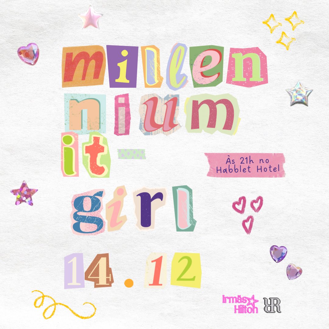 💖 the moment is now.
anos 2000, it-girls e muito estilo.

#RodarteXHilton apresentam: Millennium It-girl. ✨✨

HOJE! • 21h • <a href="/MeuHabblet/">Habblet</a>