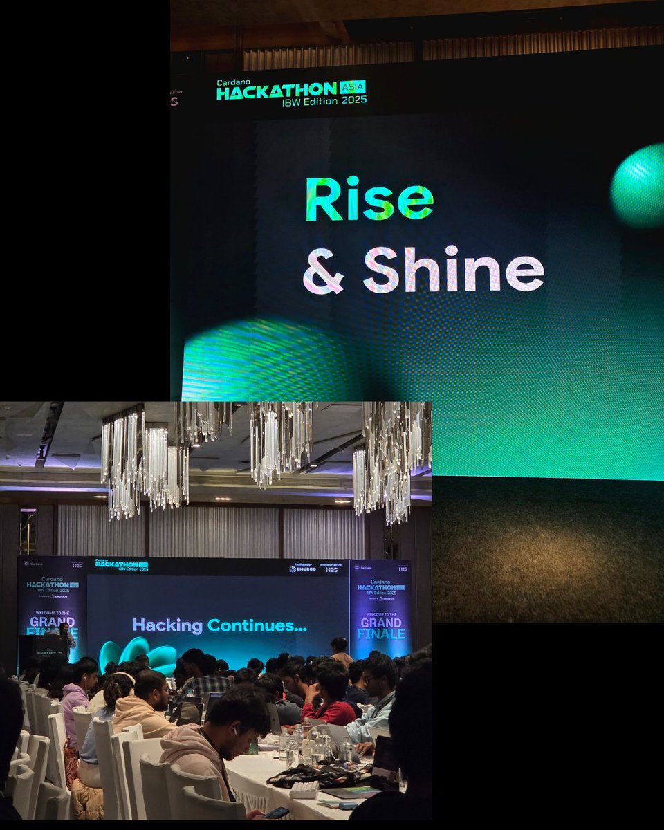 harsh_hc07's tweet photo. Part 3 : Cardano Hackathon Asia IBW Edition 2025 📍
Highlights ✨ 

@Cardano_CF @Cardano @IBWofficial @hack2skill @emurgo_io https://t.co/7Ihv8gGi54