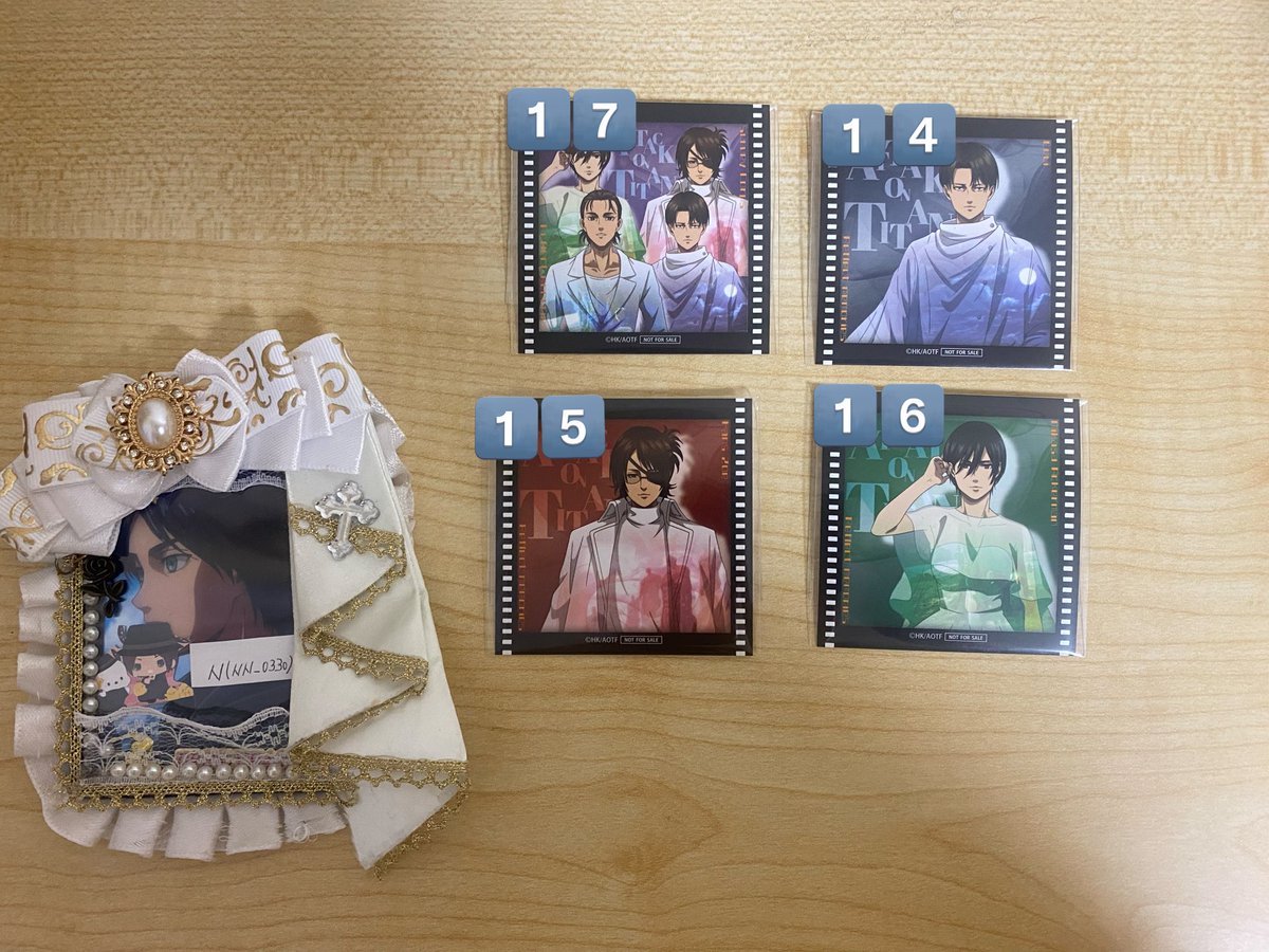 交換】進撃の巨人 アニメイトフェア Reflect Memories ver. 特典 譲