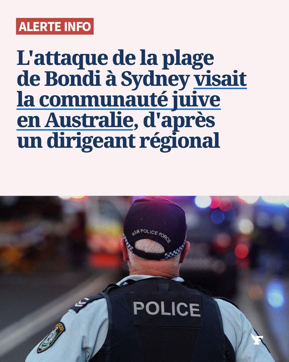 Encore une attaque antisémite, encore des vies brisées.
Viser une célébration de Hanouka, c’est viser des innocents pour ce qu’ils sont.
L’antisémitisme ne recule pas : il se propage, se banalise, et tue.
Solidarité avec les victimes. Tolérance zéro face à la haine.