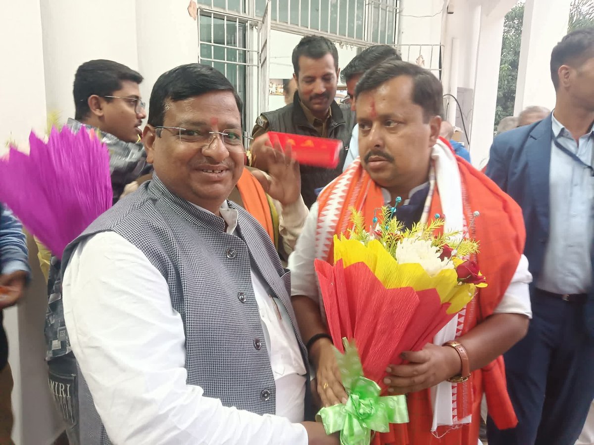 raajendra_bjp's tweet photo. भारतीय जनता पार्टी के संसदीय बोर्ड द्वारा बिहार सरकार में मंत्री श्री  नितिन नवीन जी को भाजपा का राष्ट्रीय कार्यकारी अध्यक्ष नियुक्त किये जाने पर हार्दिक बधाई!

आपका यह नव दायित्व राष्ट्रीय स्तर पर पार्टी के संगठनात्मक और कार्यकर्ता सशक्तीकरण को नई दिशा व गति प्रदान करेगा। https://t.co/ppFvzOFtzl