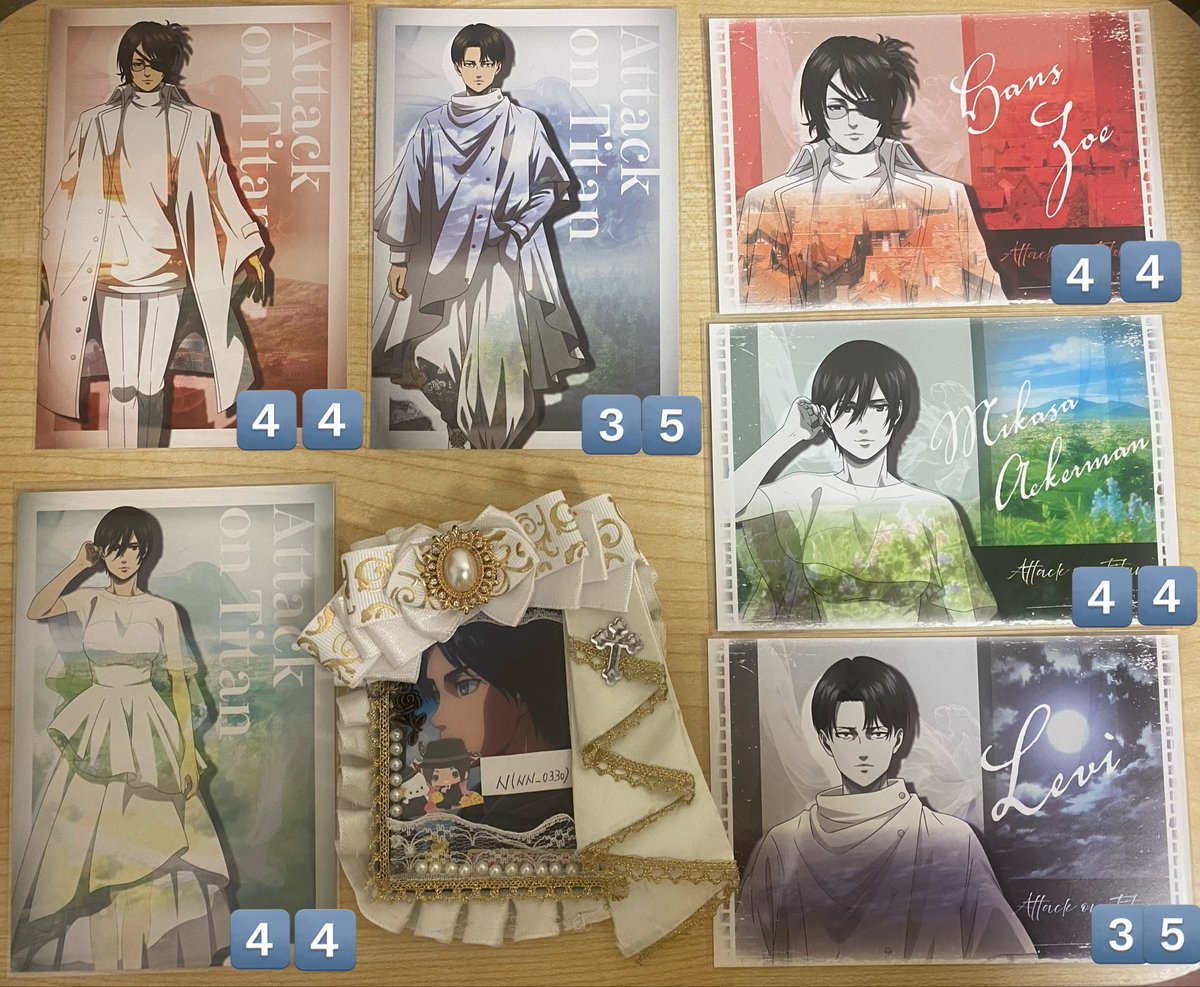 交換】進撃の巨人 アニメイトフェア Reflect Memories ver. ポスト