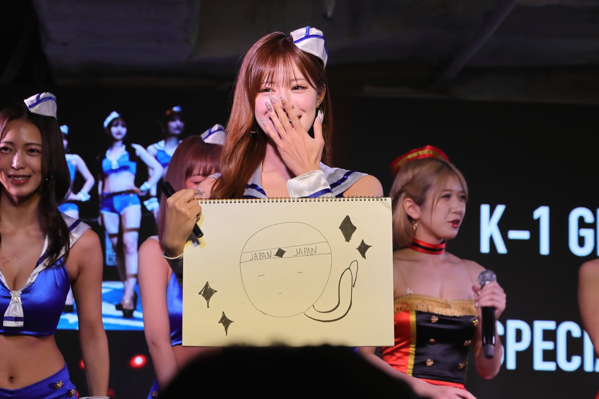 【K-girls】 K-1 GIRLS & Krush GIRLS クリスマスイベント GIRLS対抗イラストお題