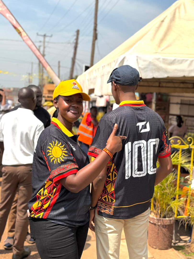 Official fans Jersey limited edition!

The fact that the designer was inspired from The mega Hoima stadium everyone who came to Hoima left with it