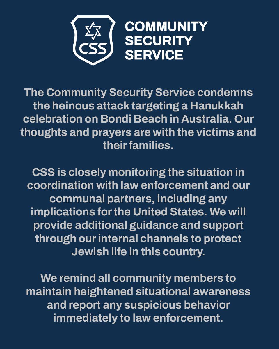 Community Security Service tweet media