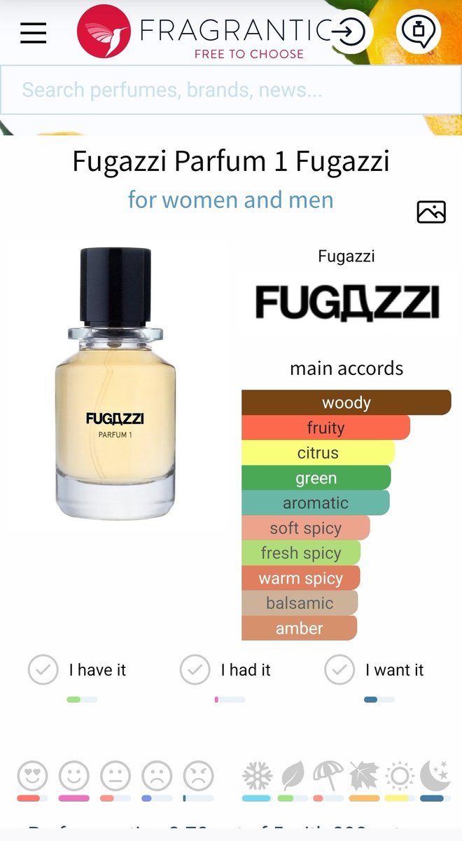 今日廻ったお店で気になった香水備忘録 【fugazzi】 ・MATCHABUYA