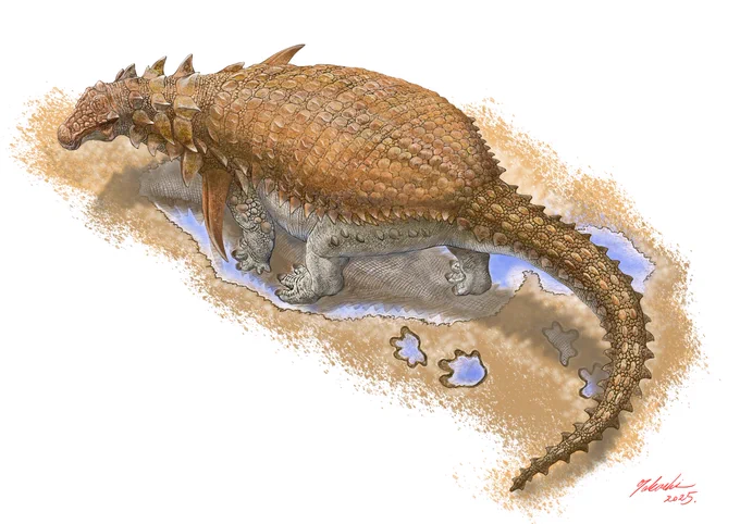 ボレアロペルタ完成 Borealopelta