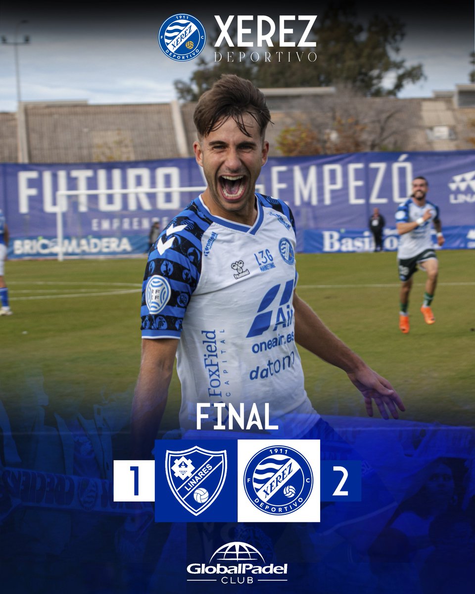 🏟️⌚️1⃣-2⃣| ¡FINAAAAAAAL EN LINAREJOS! (90')

¡Volvemos a sumar ➕3⃣ para continuar en buena dinámica!

🤝 <a href="/ClubGlobalPadel/">GlobalPadel</a> 

#LinaresXerezDeportivo
