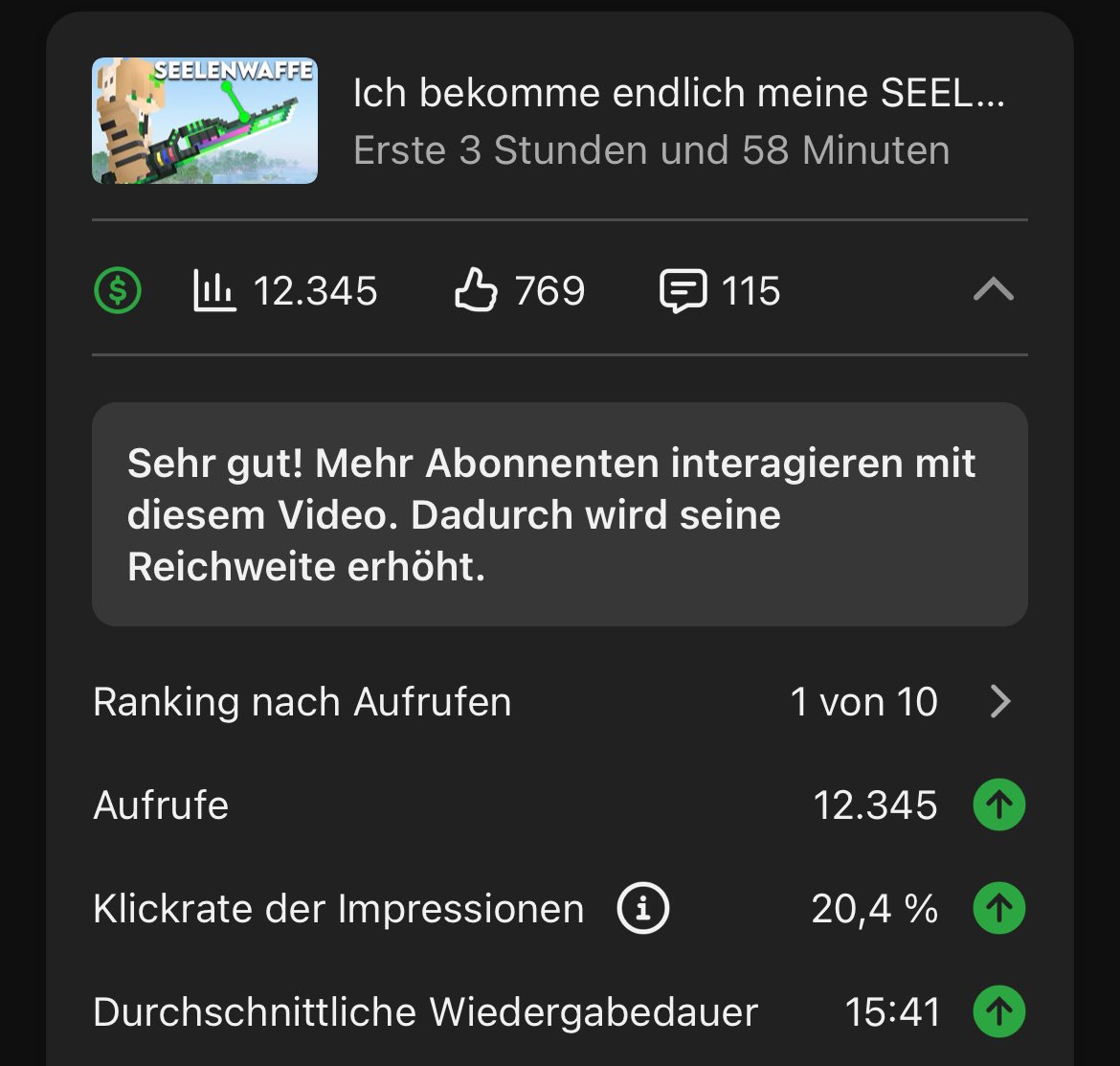 Hätte nicht gedacht dass der 2. Account so performed 😳 Ist das alles krass…