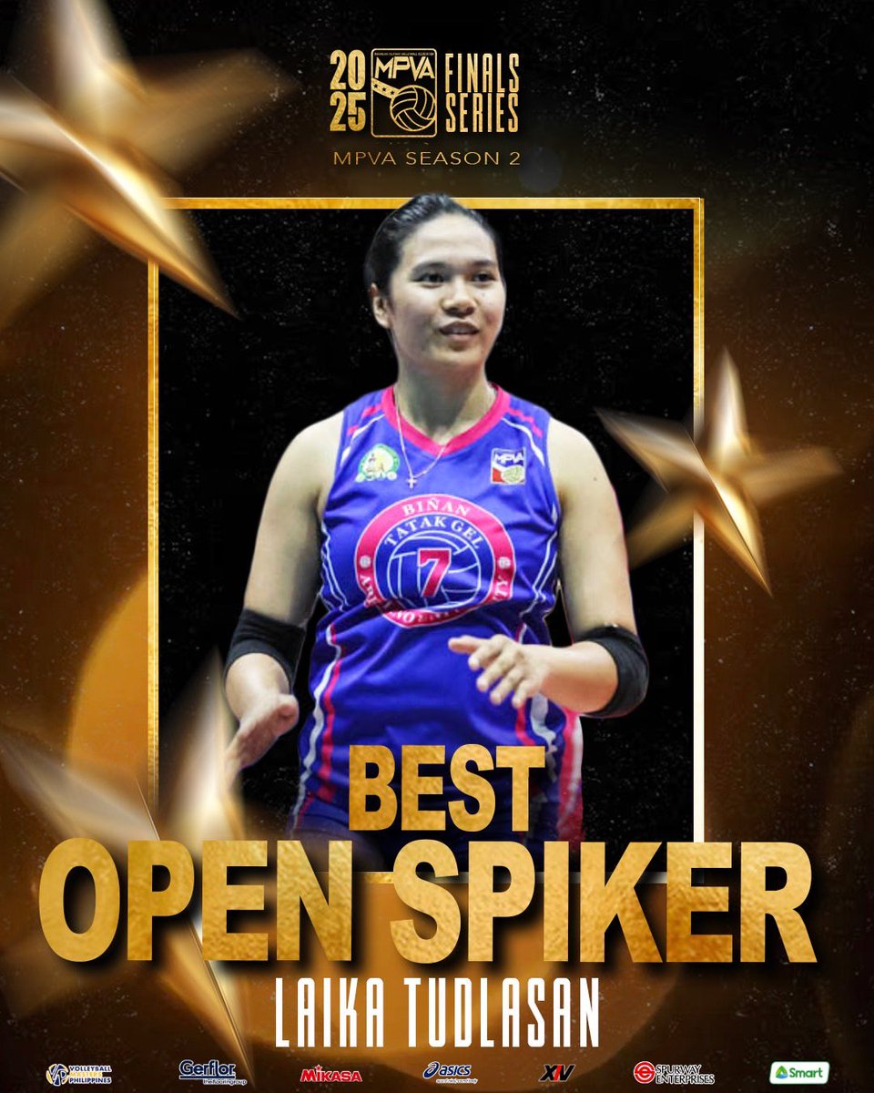 Second Best Outside Hitter - Laika Tudlasan

#MPVASeason2 #AngLigaParaSaLahat #MPVA2025