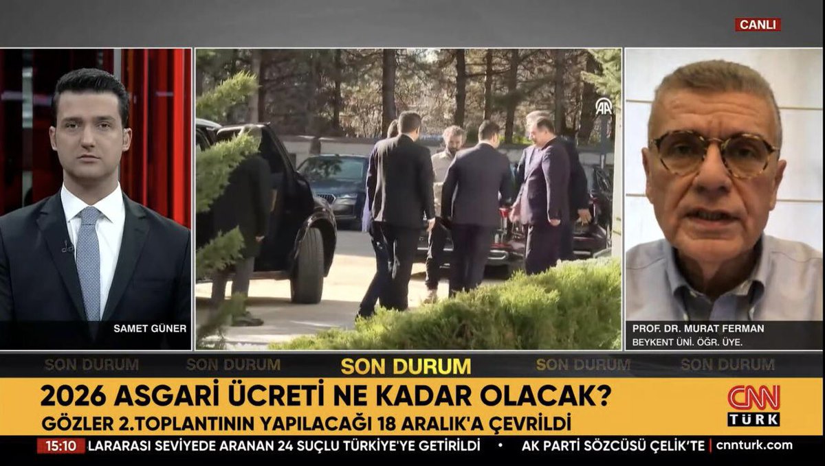 “Asgari Ücret Belirlenme Sürecini ve İlgili Beklenti ile Tahminleri Paylaşıyoruz..”<a href="/cnnturk/">CNN TÜRK</a> <a href="/BeykentUnv/">İstanbul Beykent Üniversitesi</a>