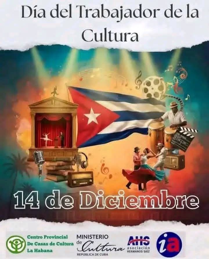 #CEPGranma #CENCuba 
FELICIDADES 
a los trabajadores del sector de la Cultura.
"La cultura cubana escudo y espada de la nación"
"Gracias por todo y por tanto".
Nuestras felicitaciones
<a href="/LuisGui06196604/">Luis Guillermo Ortiz Rodríguez</a> <a href="/Alina_Balseiro/">Alina Balseiro</a> <a href="/ramospor_cuba/">Arián Ramos Gutiérrez🇨🇺</a>