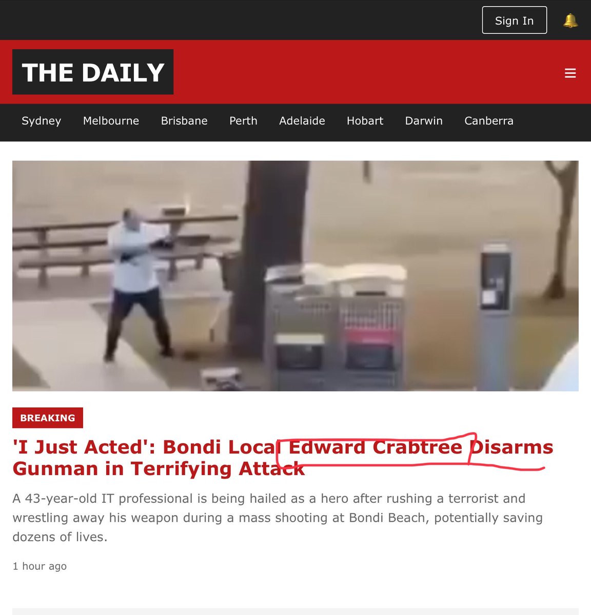 <a href="/ShirinKhan_13/">Shirin Khan</a> A Muslim Naveed Akram shot and killed Jews.

That is true Islam.

While the rescuer turned out to be Christian.