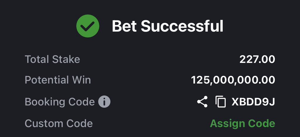 120k Odds
Today games only
Give us this day our daily 125M🙏

All Edits ➡️ t.me/lordvirtuoso