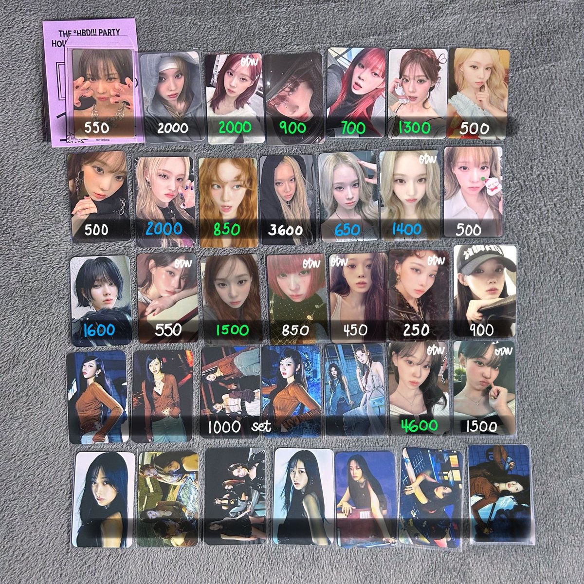 WTS AESPA COLLECTION 40% ndrp remaining after 1-2 months X