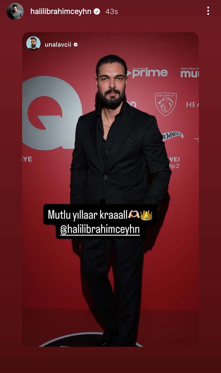 Halil İbrahim Ceyhan Instagram story paylaşımı 📸

#HalilİbrahimCeyhan