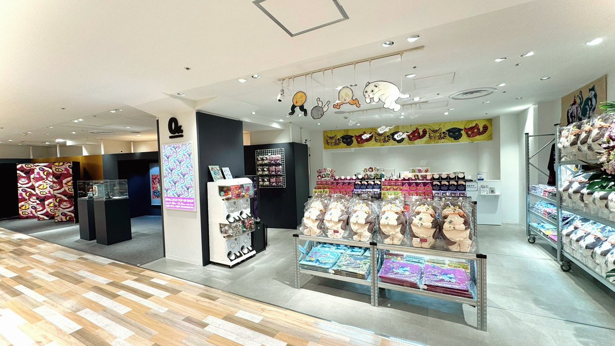 POP UP SHOPばけねこだらけ』終了しました。お越しいただきました皆様