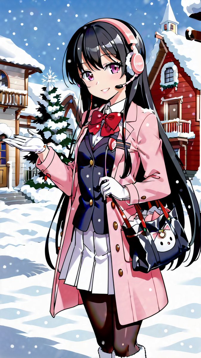 🥰☺️😚 #AIイラスト