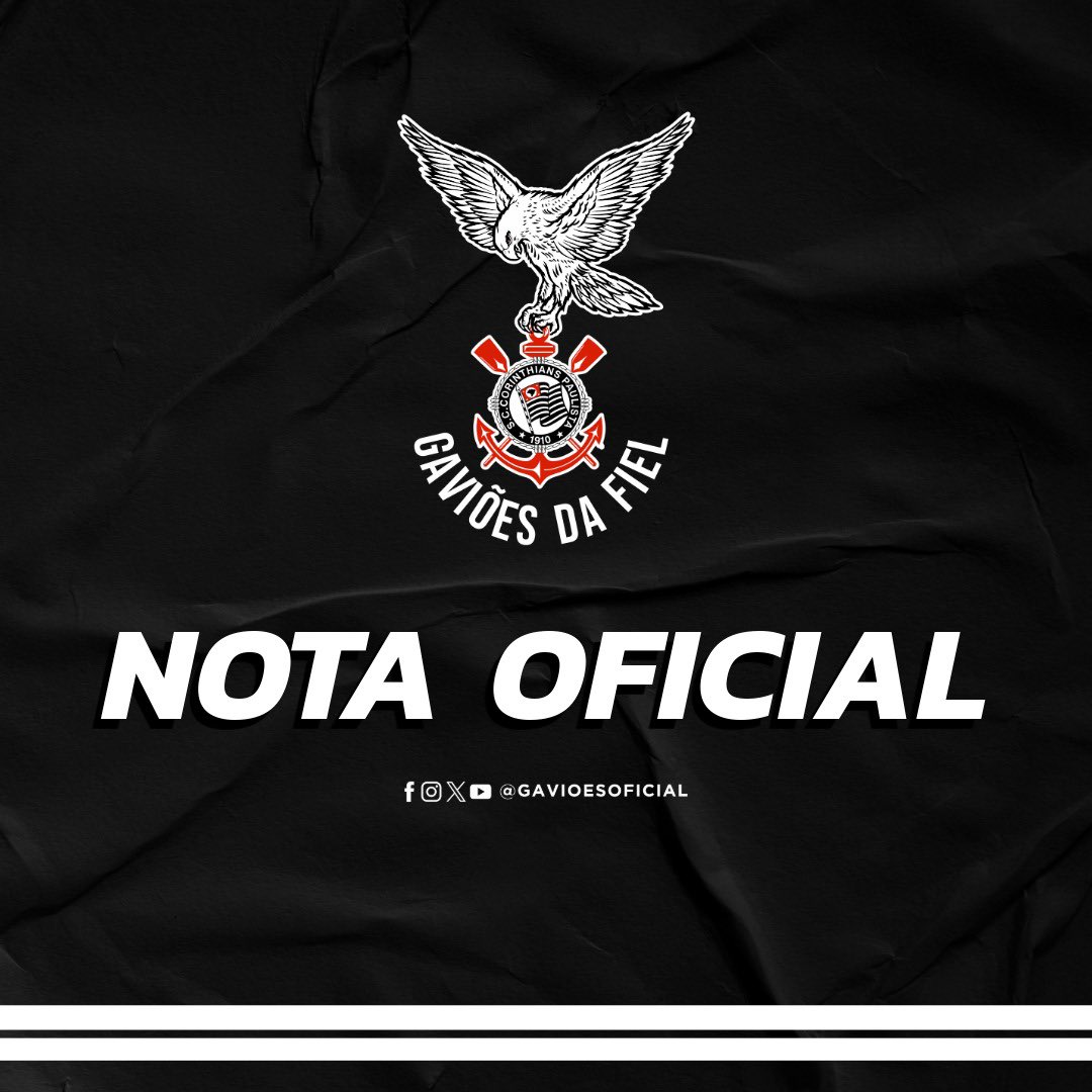 gavioesoficial's tweet image. 🚨 PUNIÇÃO SUSPENSA
A FIEL ESTÁ DE VOLTA! 🚨

O Gaviões da Fiel comunica que está suspensa a recomendação do Ministério Público que restringia a presença da nossa torcida no jogo deste domingo.

Com isso, na decisão da semifinal da Copa do Brasil, contra o Cruzeiro, a Fiel estará…