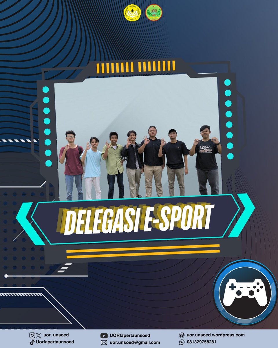 uor_unsoed's tweet photo. [Apresiasi Delegasi Atlet Mobile Legend DIESNATALIS HIMASELA KE-23]

Salam Olahraga!
Terima kasih atas partisipasinya dalam pertandingan mobile legends dalam acara DIESNATALIS HIMASELA KE-23 pada tanggal 26-27 April 2025.

Delegasi Atlet Mobile Legend : https://t.co/eFHwfciAdg