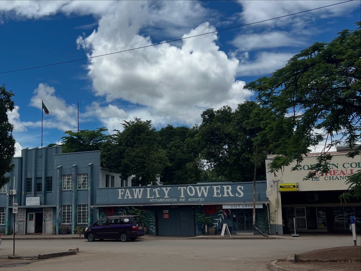 "Don't mention the war! I mentioned it once, but I think I got away with it,"

#fawltytowers