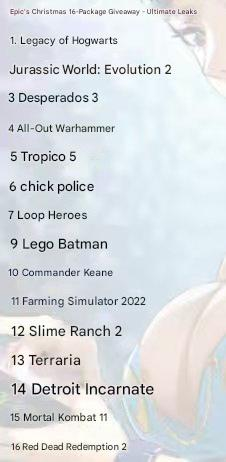 🔥300$ Değerinde Oyun Paketi Ücretsiz! Epic Games Çıldırdı RDR2'yi Kapın
youtube.com/shorts/a6BbRTH…