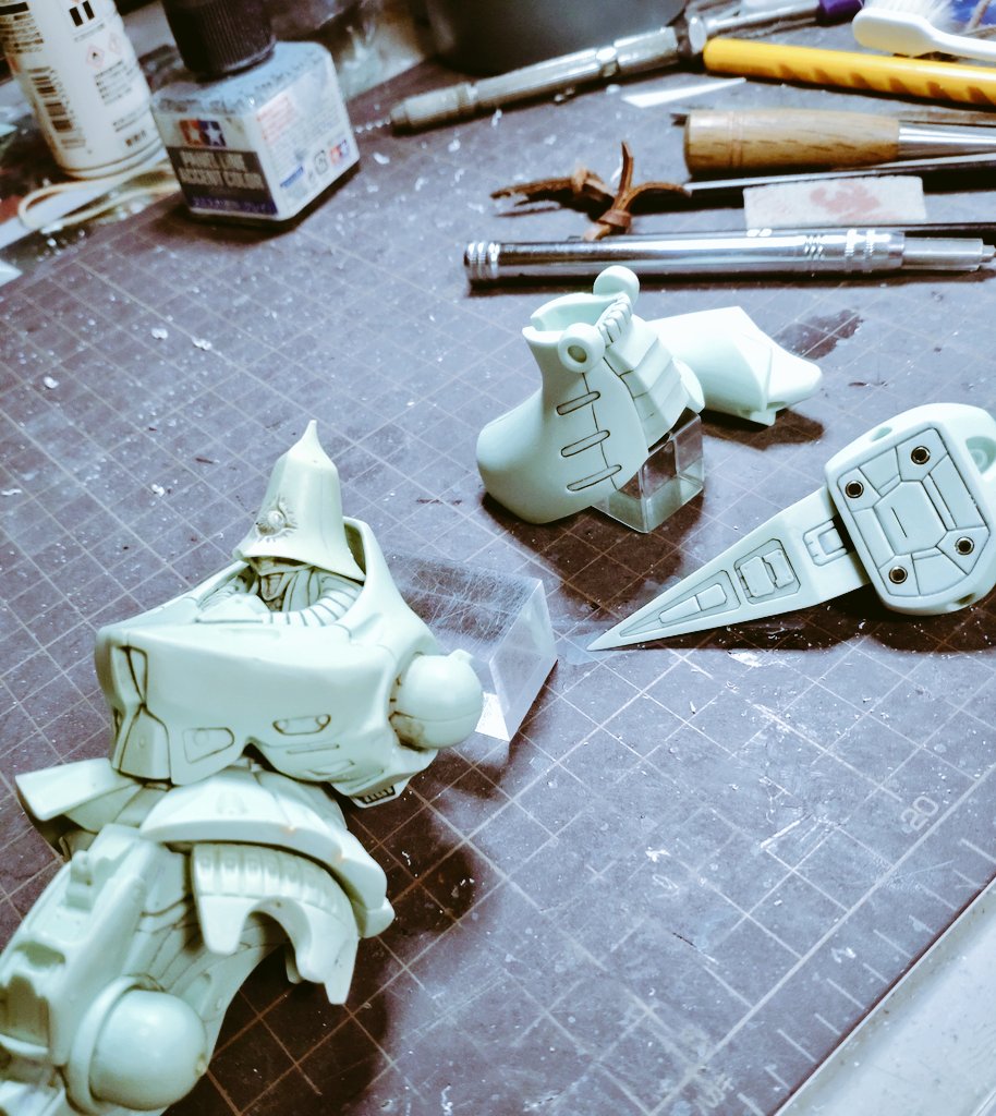 WSC3151's tweet image. キュベレイ彫りつつ、アシュラでも遊ぶ。

集中力ゼロ。