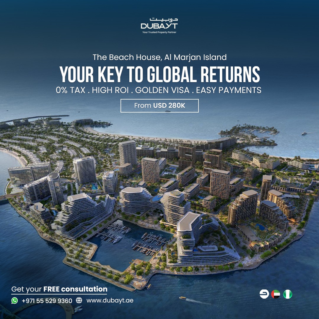 DubaytU's tweet photo. 🏝️ The Beach House at Al Marjan Island is redefining luxury living in Ras Al Khaimah!
Discover stunning waterfront residential apartments by Range RAK Development offering breathtaking sea views, modern design, and world-class amenities.

Read more: https://t.co/RpuPmTV7GK https://t.co/S3JEqGGWpP
