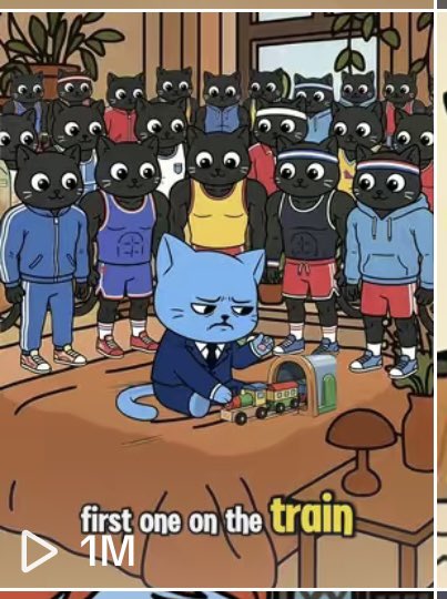 mackless_'s tweet image. Forgot to update this thread but now 128 @ogmomothecat videos have gone viral across socials, all passing 1m views 🥳

450m+ views and 1.8m followers across socials in the first 6 months of $MOMO

The grind to become the largest animated cat IP continues 🫡