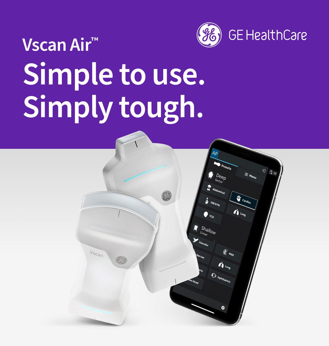 GE HealthCare Vscan Family tweet media