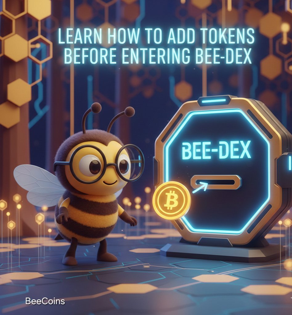 bee_coins's tweet photo. π Add β Swap β Trade
Your path to BeeDEX starts here π
πΉ Add custom tokens
πΉ Swap seamlessly
πΉ Trade with confidence
π Step-by-step guide for custom tokens:
π https://t.co/i5hGEFt5mr
Start smart. Stay early. π±π
#BeeDEX #BeeNetwork #DeFi #Web3
@Beenetworkintl https://t.co/TOGZCRRjqz
