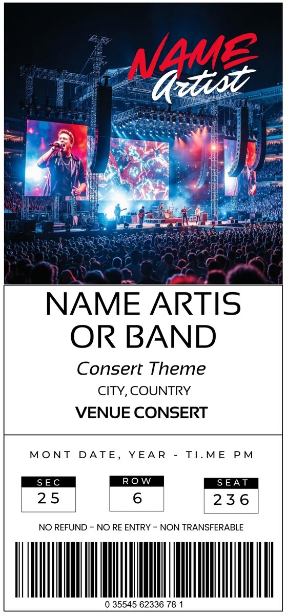 amiralmaruzy's tweet image. 🥳 Make memories before the show even starts – design your own concert tickets now: balidigitalid.etsy.com/listing/442421… #EventGoals #MusicExperience