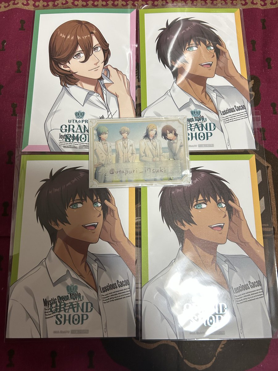 【セシル】うたプリ グラショ シャニスト 購入特典 ポストカード CCL FP等 セシル】うたプリ グラショ シャニスト 購入特典 ポストカード CCL FP