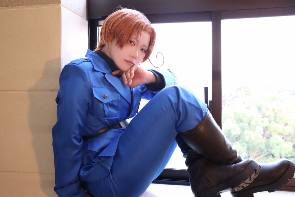kojyu____'s tweet photo. Cosplay//ヘタリア/
             フェリシアーノ・ヴァルガス

________________________
📸 まいかちゃん
 #アコスタ鶴舞 https://t.co/hgYzUpElmI