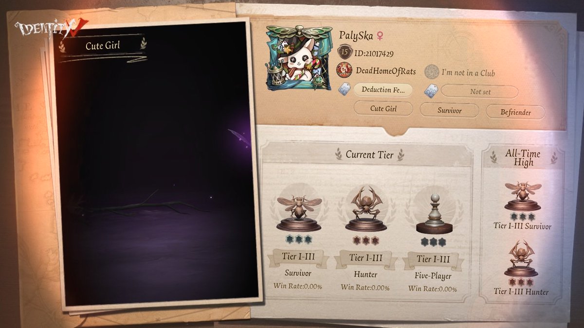 Malyange1's tweet photo. I'm playing Identity V. Fancy a game? https://t.co/snDpYsCV0D