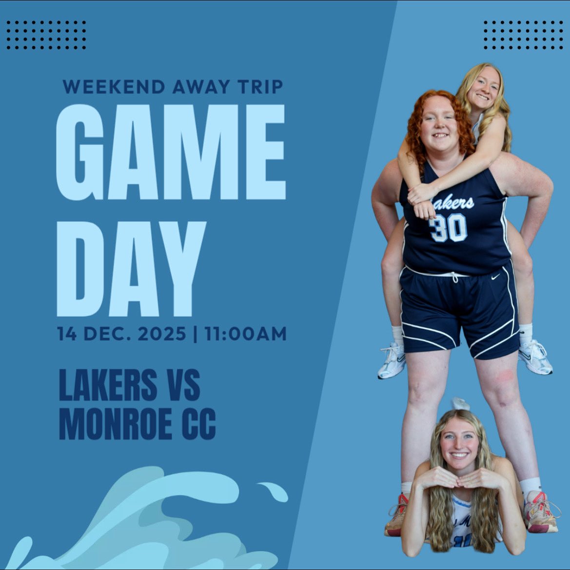 MidMichWbb's tweet photo. Quick turn around as the Lakers take on 9-1 Monroe college.

⏰:11 Am

💻: https://t.co/YjykO8vT2b https://t.co/CDQt6L0K2x