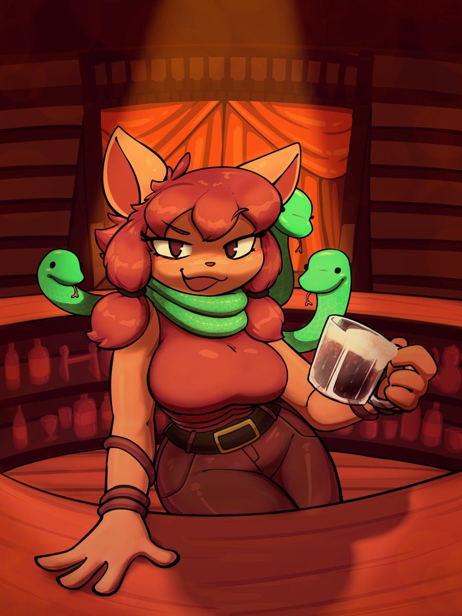 87_G0D's tweet image. November character pool winner, Dina!