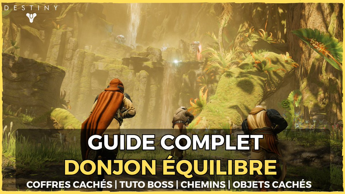 Voici le tuto complet pour le donjon Equilibre sur Destiny 2, avec les objets et les coffres cachés ! youtu.be/cdUmXbRhEGs