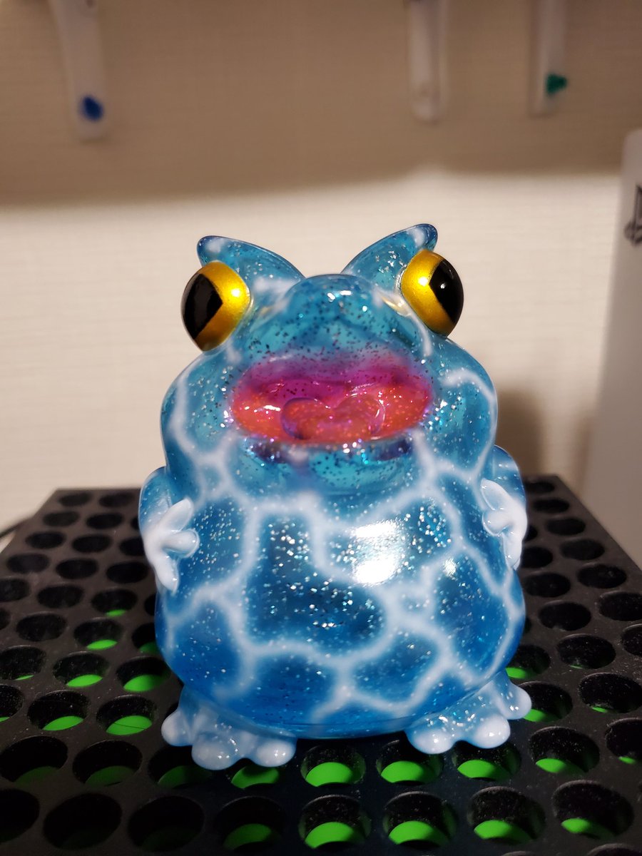 憧れのペインターネットさんの カエルーマ水中迷彩お迎え 憧れの水中