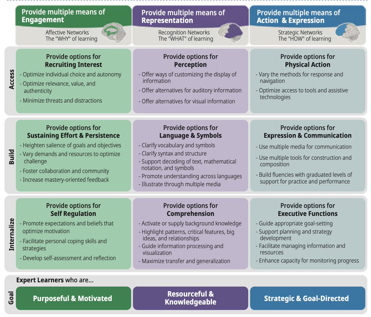 manabilabo4u's tweet photo. Universal Design for Learning Guidelines.
To all learning supporters. https://t.co/a7wdOsF22q