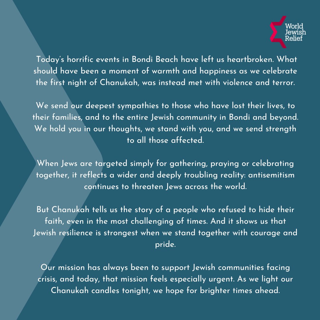 World Jewish Relief tweet media