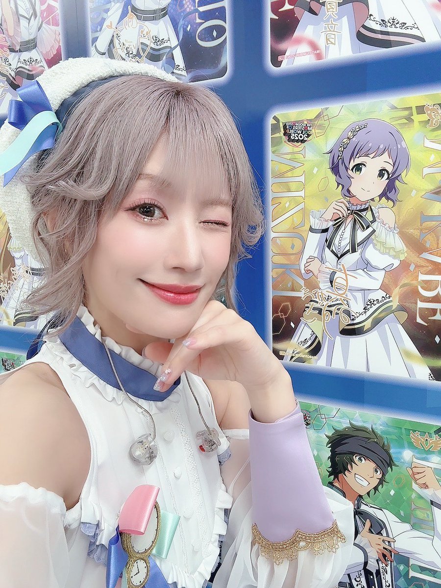 #アイマスMOIW2025_day2
ありがとうございましたｯｯ🎉✨

ミリオンライブ！の真壁瑞希役でほんっとに良かった大感謝が止まりません🥹🫧
フロートでプロデューサーさんを近くに感じて…あぁ私の見たかった景色だなぁってアイで満たされました🫶🏻

20周年もこの先も…
よろしくお願いしますﾗﾌﾞ🩵