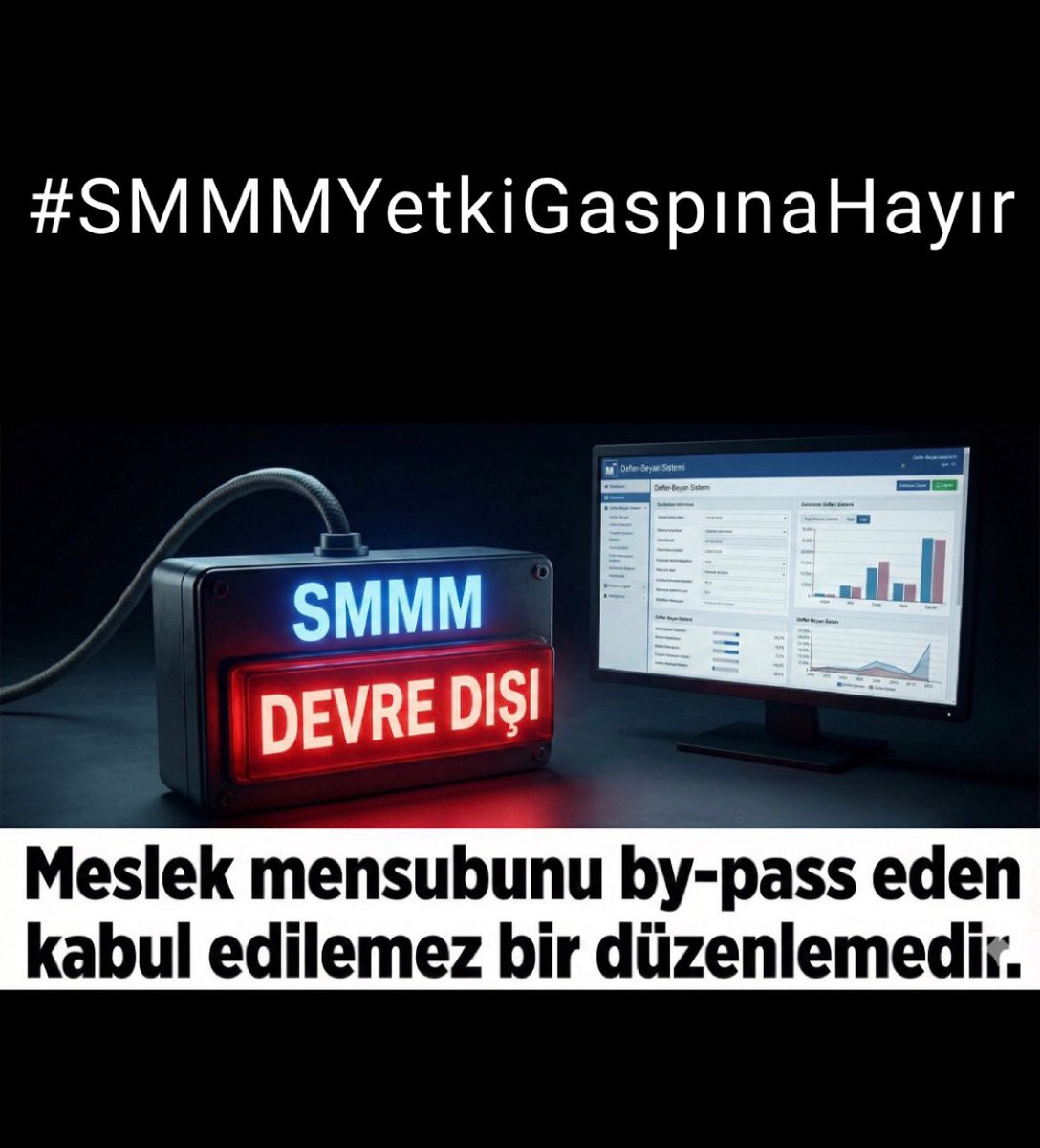 #SMMMYetkiGaspınaHayır