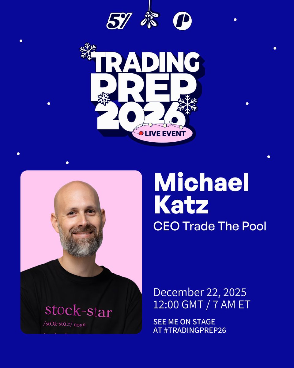 Michael Katz - CEO of Trade The Pool tweet media