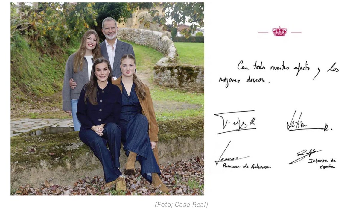 Pero q felicita esta familia d progres???.
Les da vergüenza decir FELIZ NAVIDAD??, la roja de la Cruela de Vil lo ha prohibido??, o simplemente son así de despreciables??